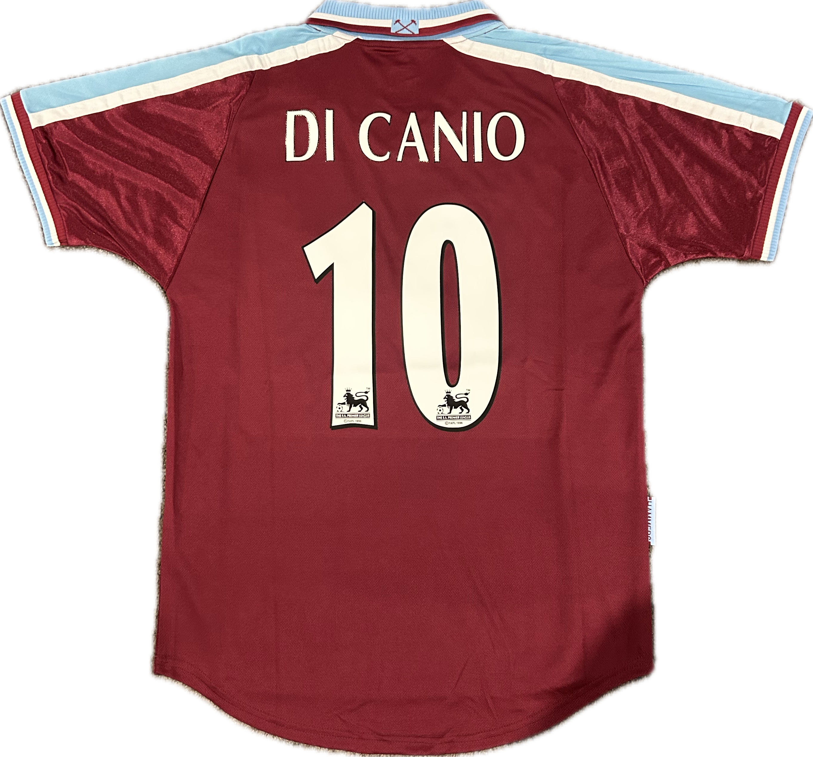 West Ham 2000/01 Home - Di Canio 10
