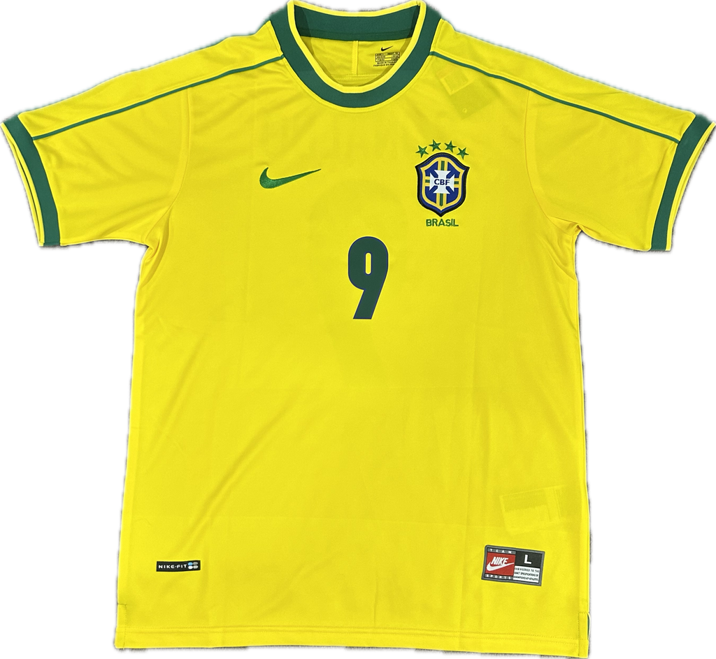 Brazil 1998 Home - Ronaldo 9