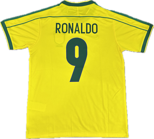 Brazil 1998 Home - Ronaldo 9